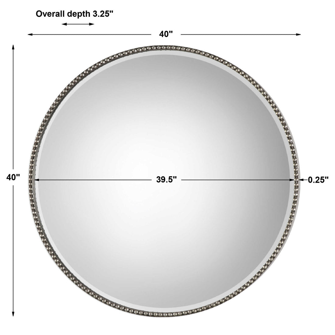 UTTERMOST STEFANIA BEADED MIRROR - Mirrors