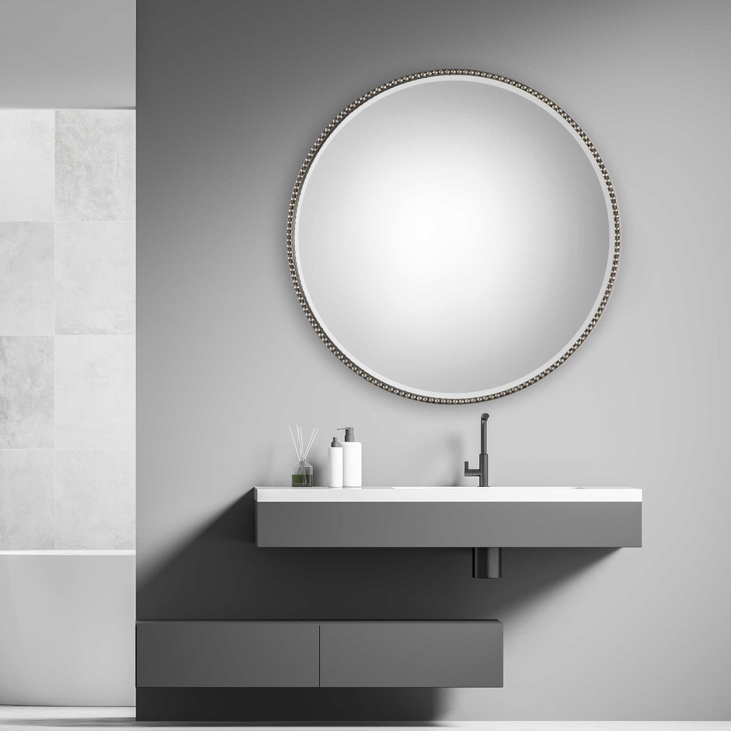 UTTERMOST STEFANIA BEADED MIRROR - Mirrors
