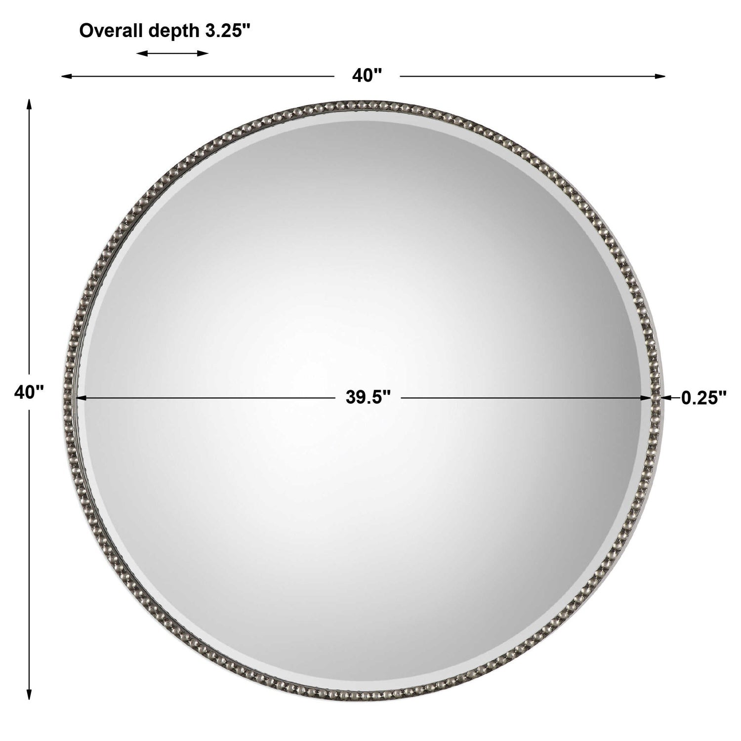 UTTERMOST Stefania Beaded Mirror - Mirrors