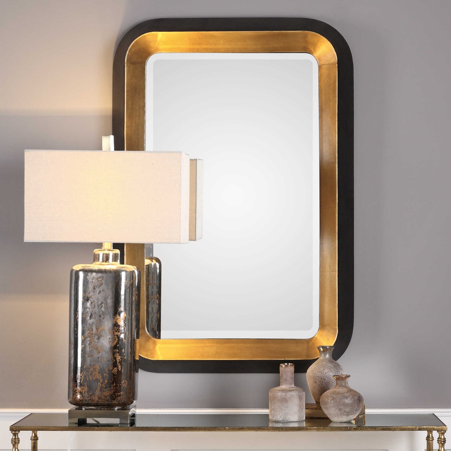 UTTERMOST NIVA METALLIC WALL MIRROR - Mirrors