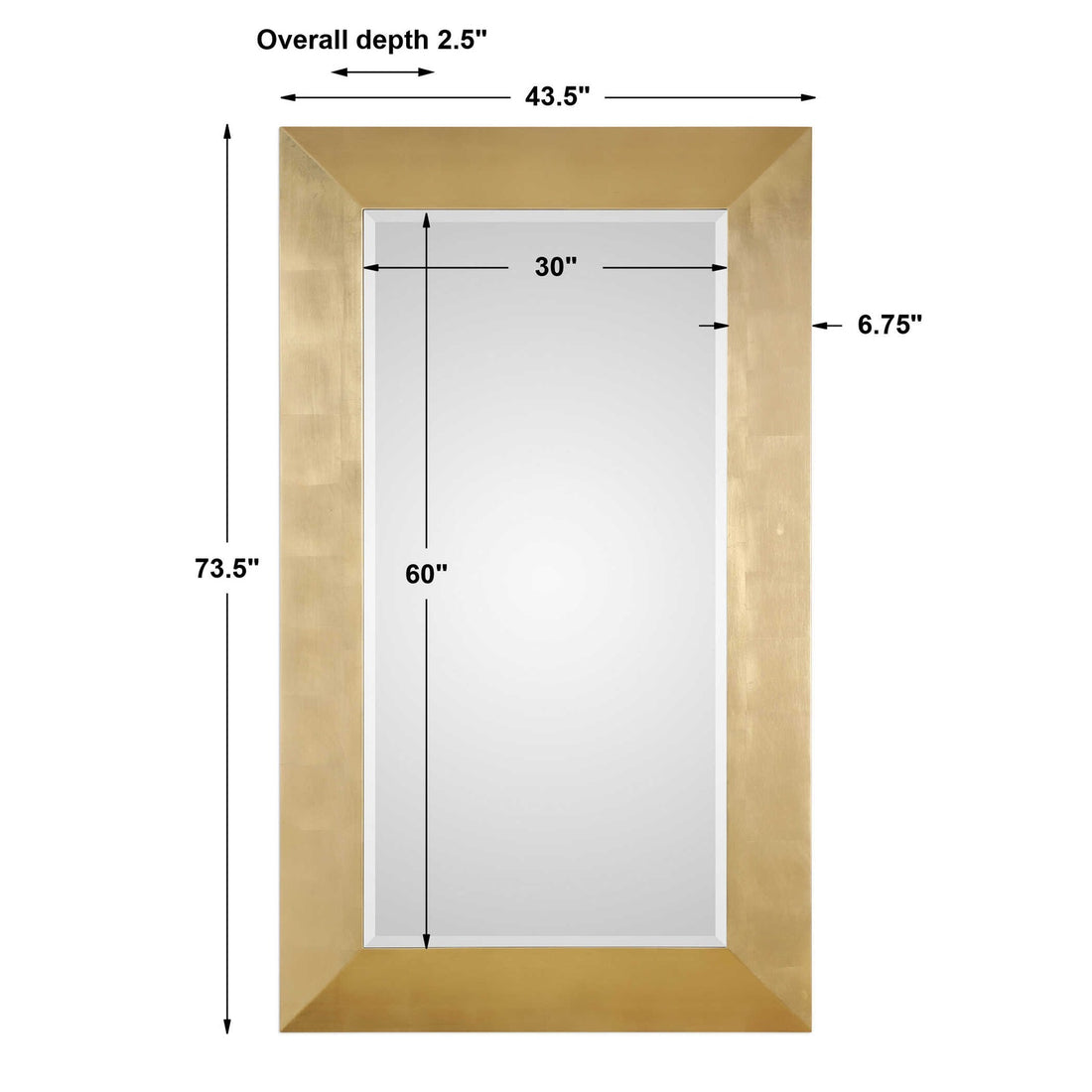 UTTERMOST CHANEY MIRROR - Mirrors