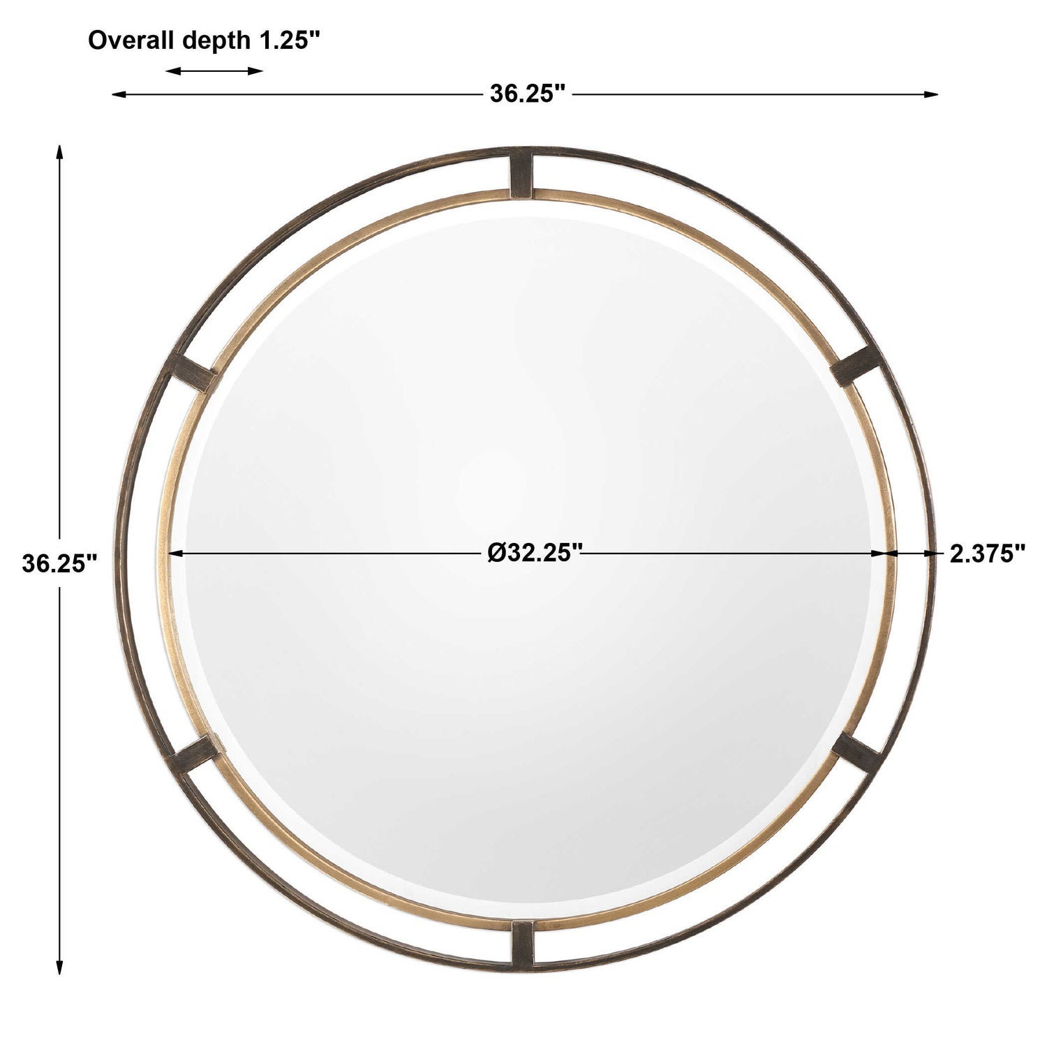 UTTERMOST Carrizo Mirror - Mirrors