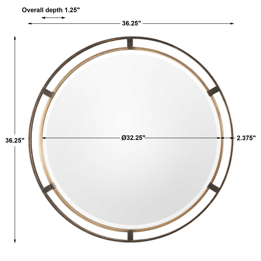 UTTERMOST CARRIZO MIRROR - Mirrors