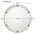 UTTERMOST CARRIZO MIRROR - Mirrors