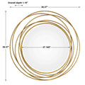 UTTERMOST Whirlwind Mirror - Mirrors