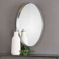 UTTERMOST Pursley Brushed Oval Mirror - Mirrors