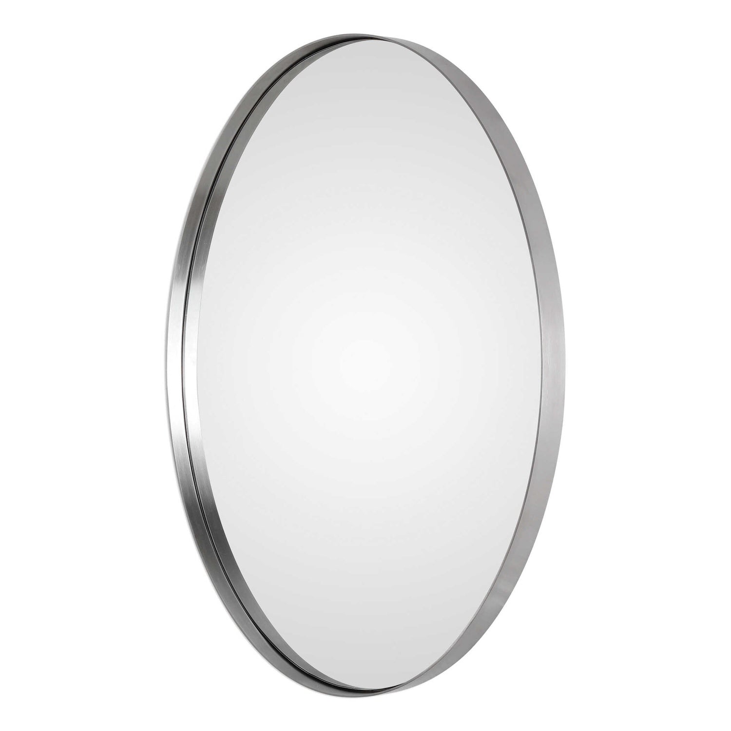 UTTERMOST Pursley Brushed Oval Mirror - Mirrors