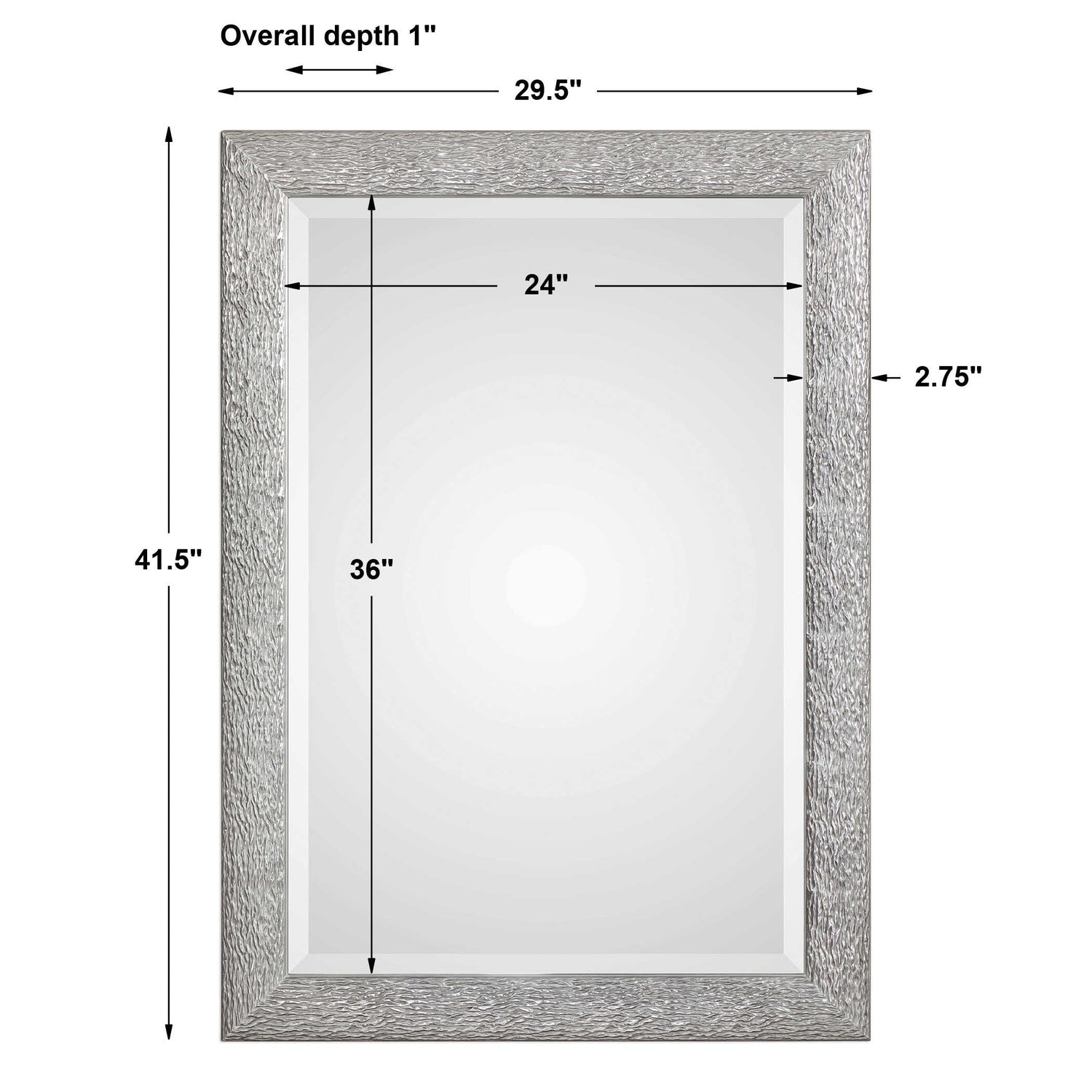 UTTERMOST MOSSLEY METALLIC MIRROR - Mirrors