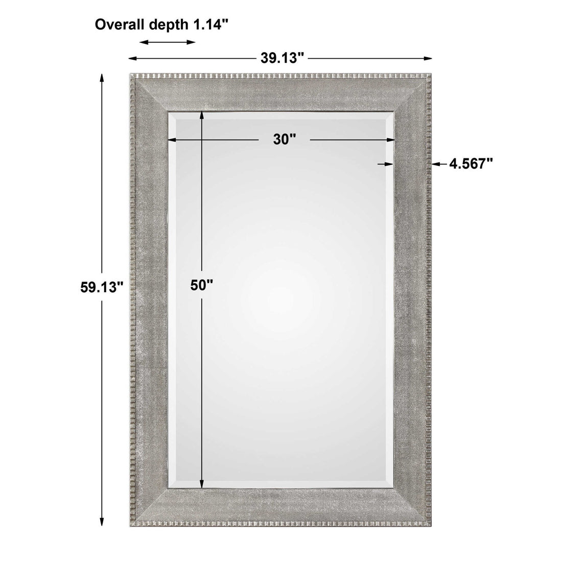 UTTERMOST LEISTON METALLIC MIRROR - Mirrors