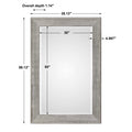 UTTERMOST Leiston Metallic Mirror - Mirrors