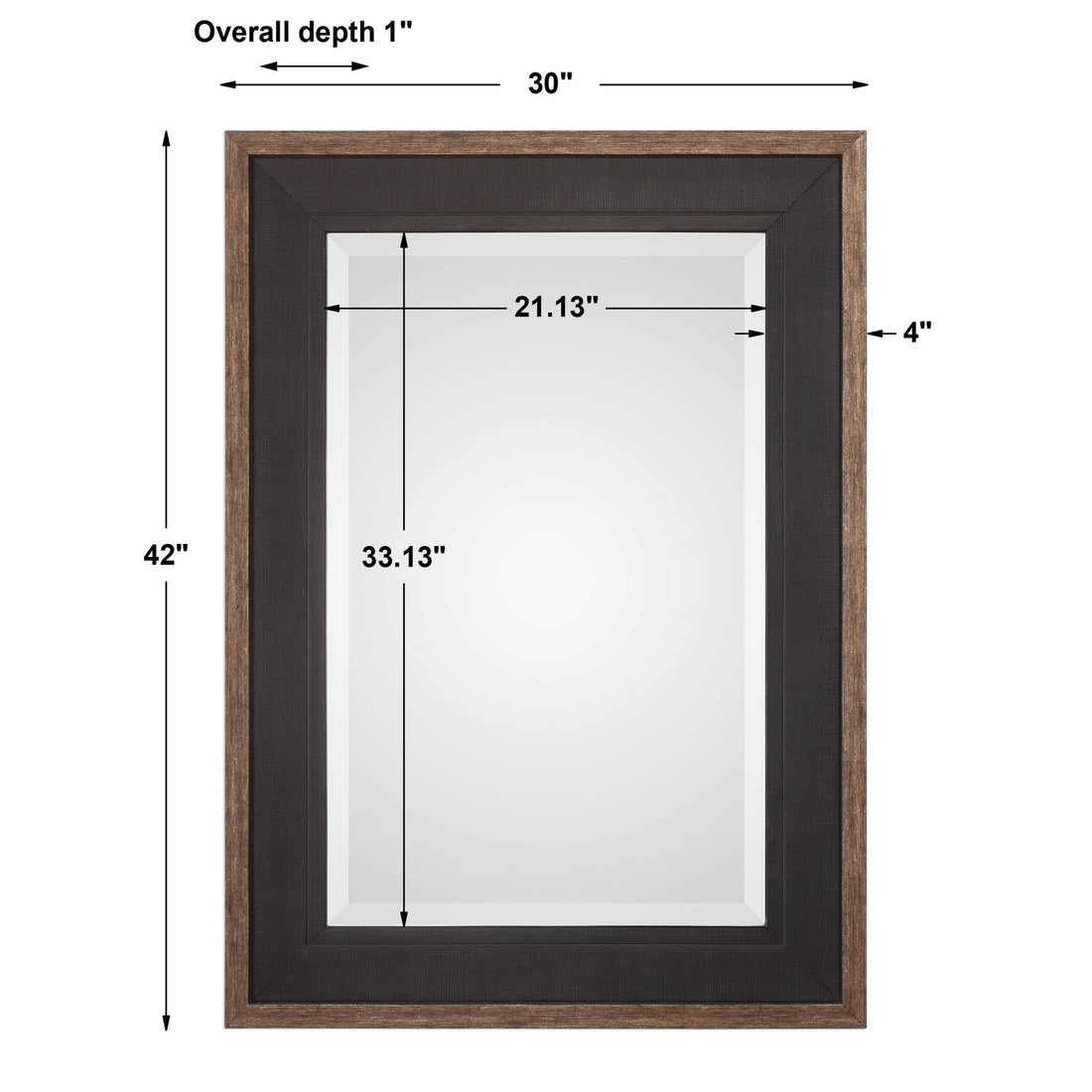 UTTERMOST STAVELEY RUSTIC MIRROR - Mirrors