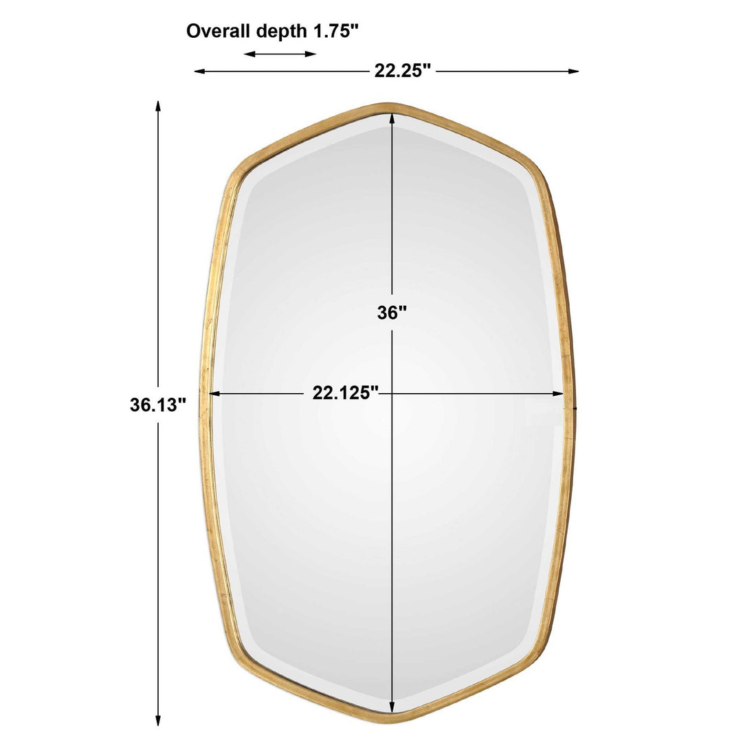 UTTERMOST DURONIA ANTIQUED MIRROR - Mirrors