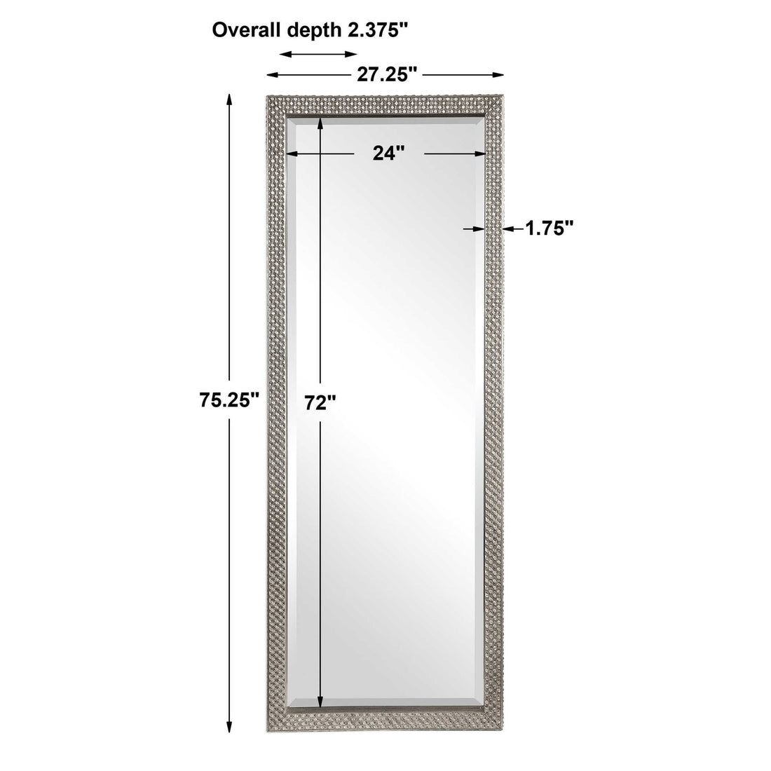 UTTERMOST CACELIA METALLIC MIRROR - Mirrors