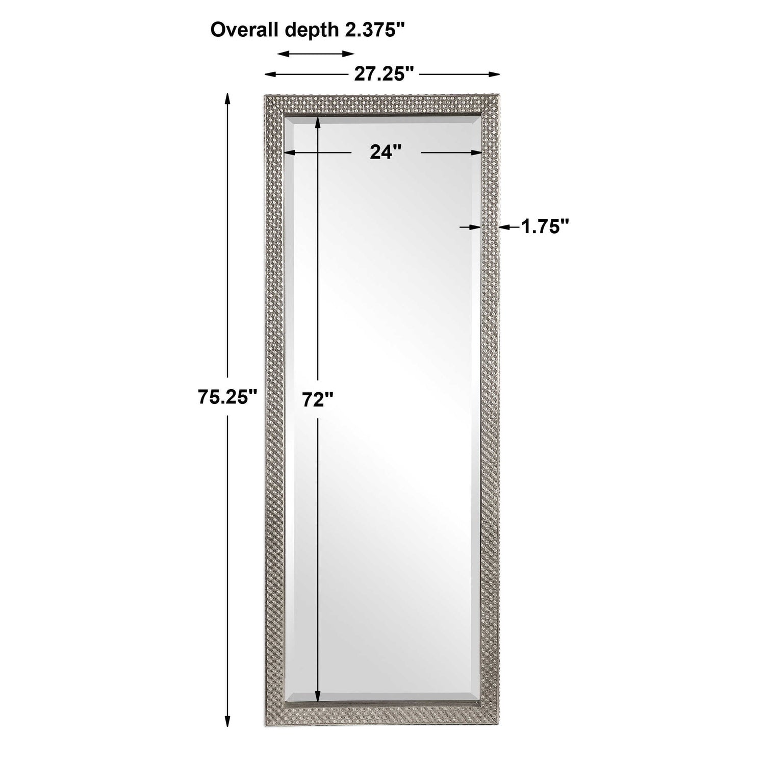 UTTERMOST CACELIA METALLIC MIRROR - Mirrors