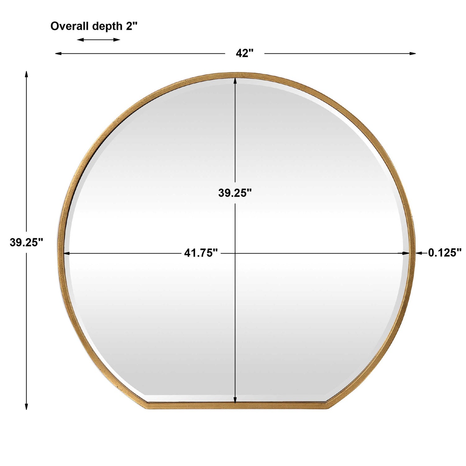UTTERMOST CABELL MIRROR - Mirrors