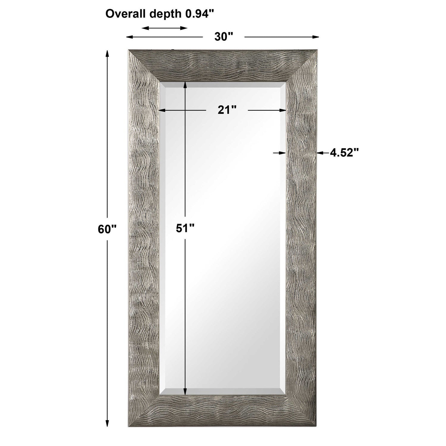 UTTERMOST MAEONA METALLIC MIRROR - Mirrors