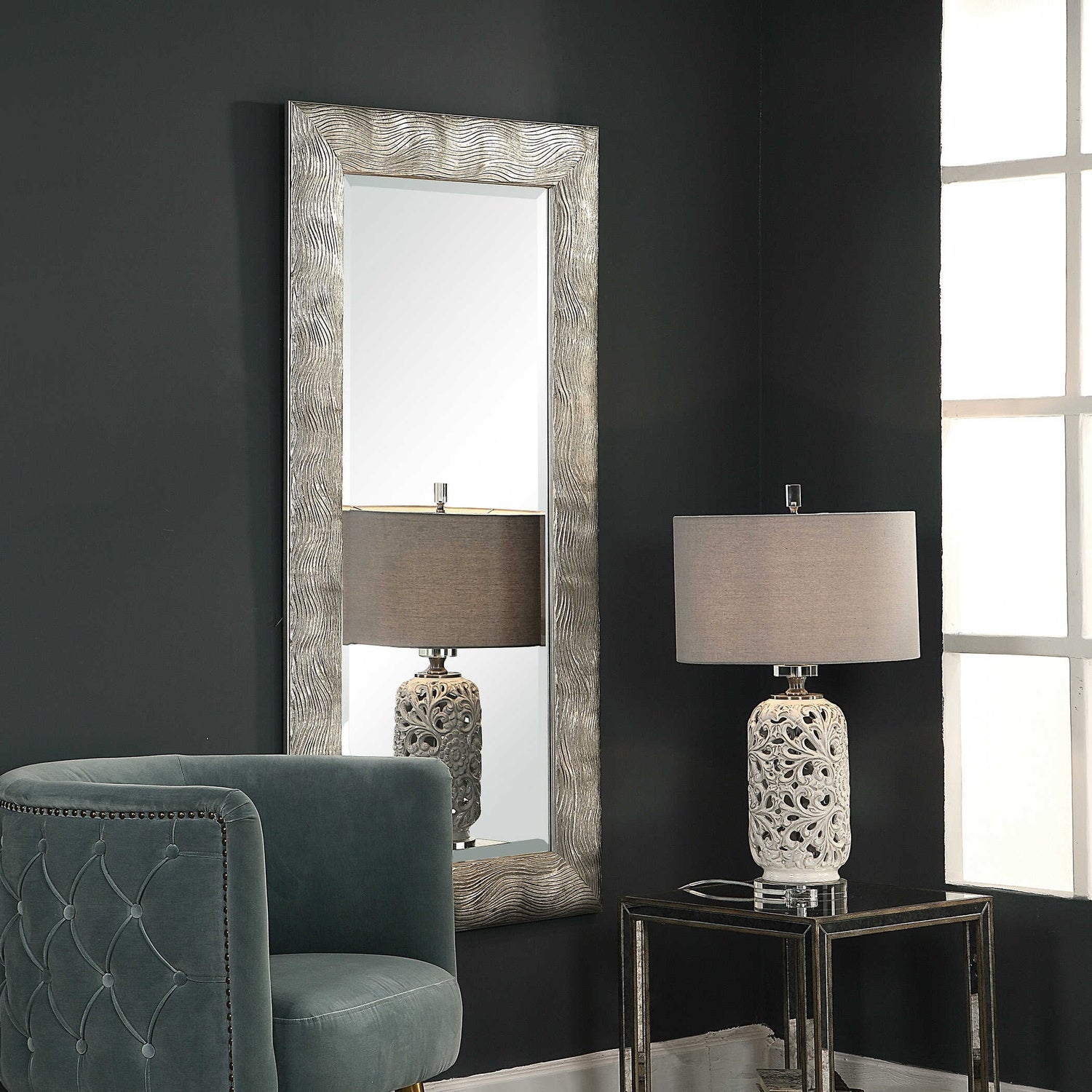 UTTERMOST MAEONA METALLIC MIRROR - Mirrors