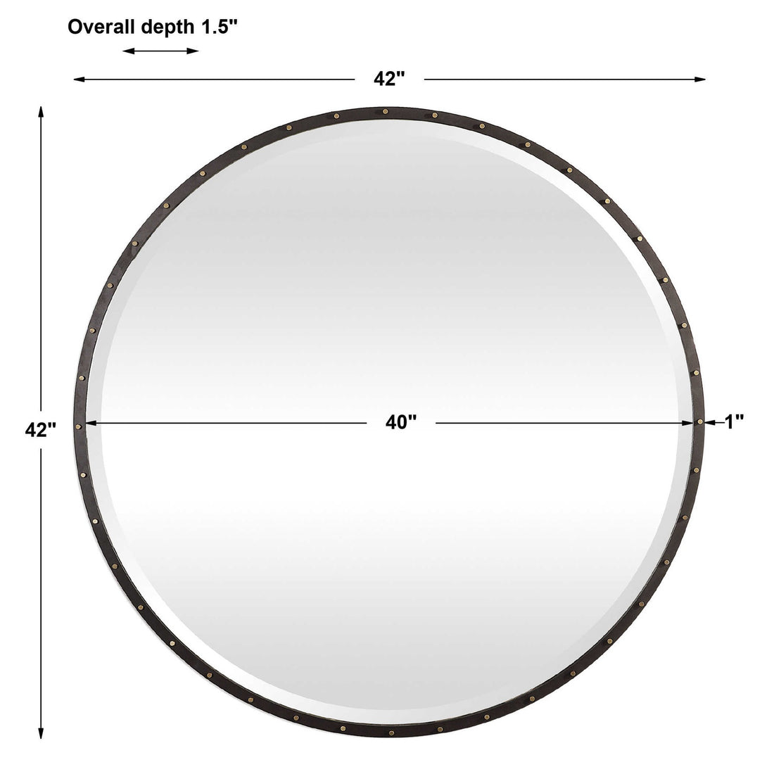 UTTERMOST Benedo Mirror - Mirrors