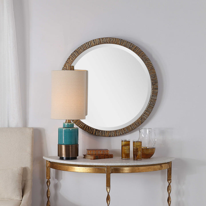 UTTERMOST WAYDE BARK MIRROR - Mirrors