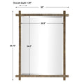 UTTERMOST ABANU VANITY MIRROR - Mirrors