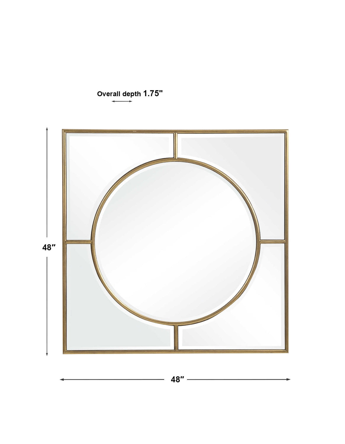UTTERMOST Stanford Square Mirror - Mirrors