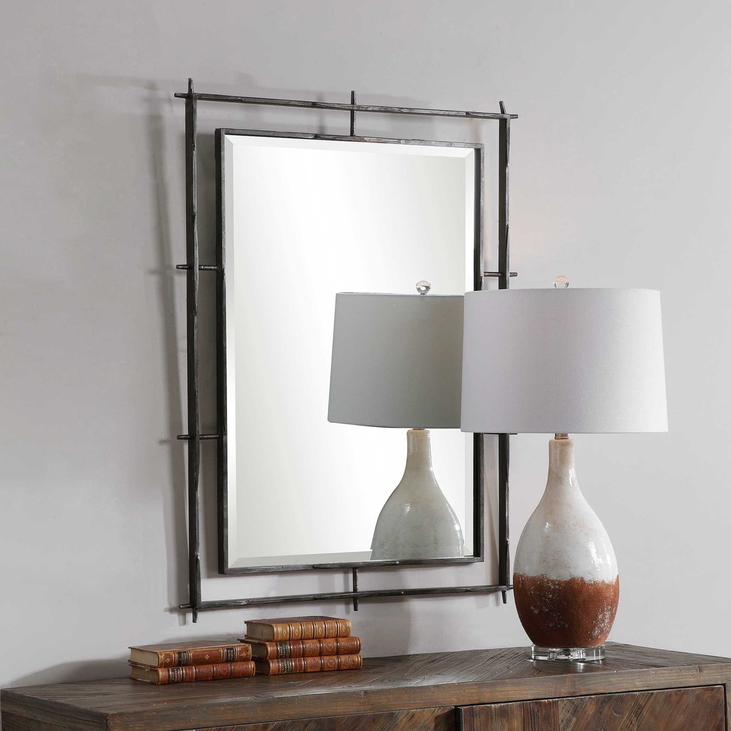 UTTERMOST IRONWORKS INDUSTRIAL MIRROR - Mirrors