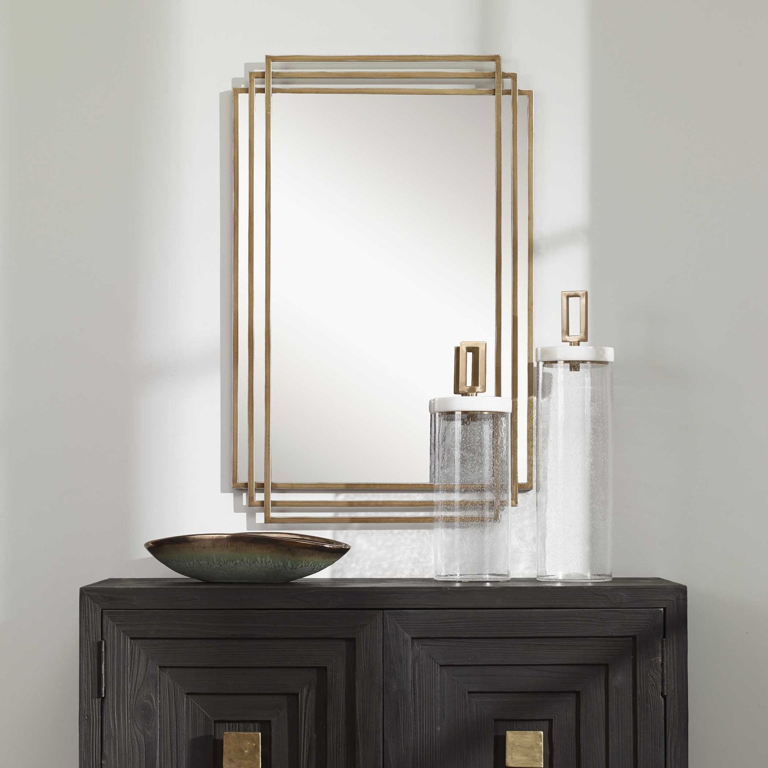 UTTERMOST AMHERST BRUSHED MIRROR - Mirrors