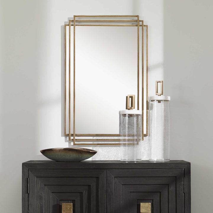 UTTERMOST AMHERST BRUSHED MIRROR - Mirrors