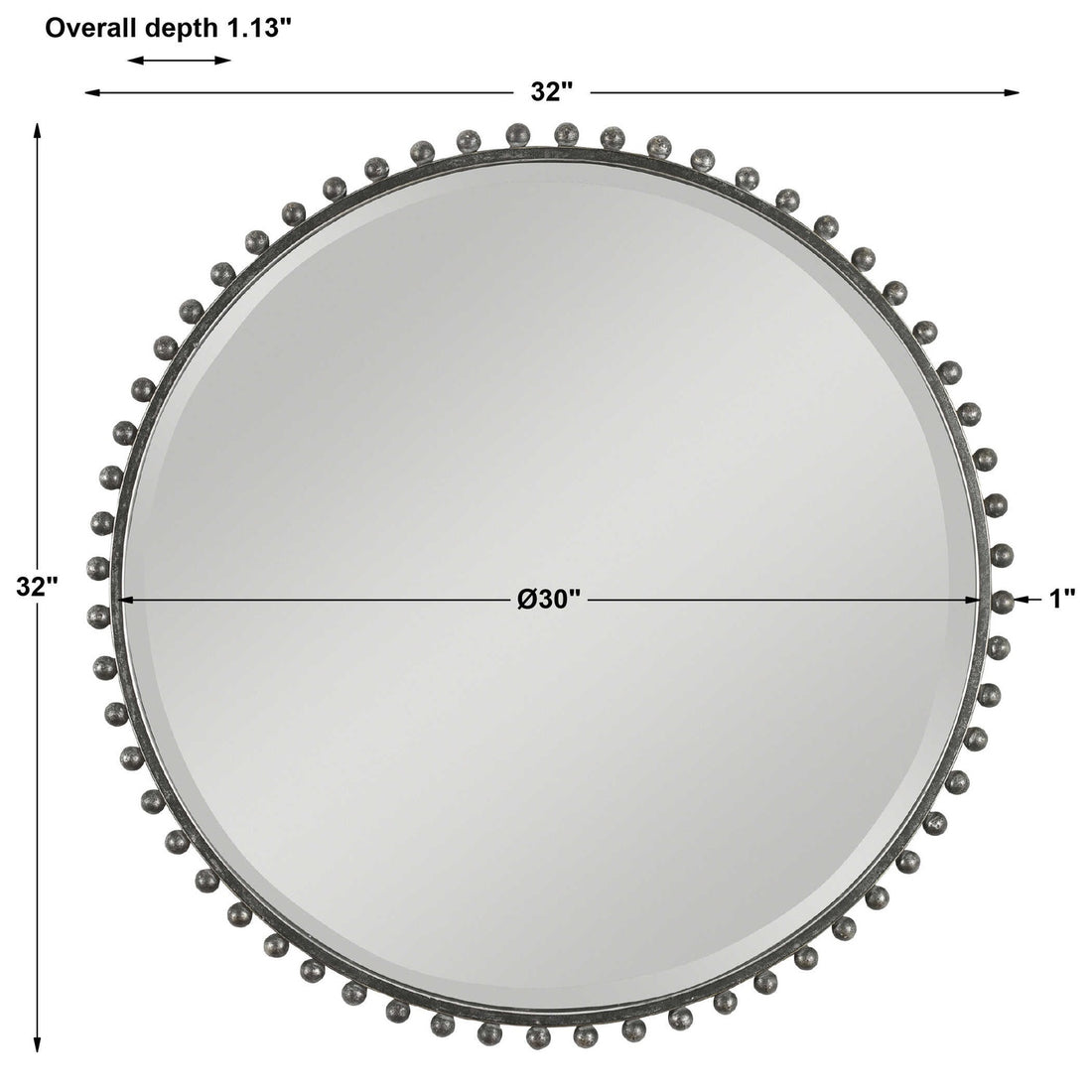 UTTERMOST TAZA MIRROR - Mirrors