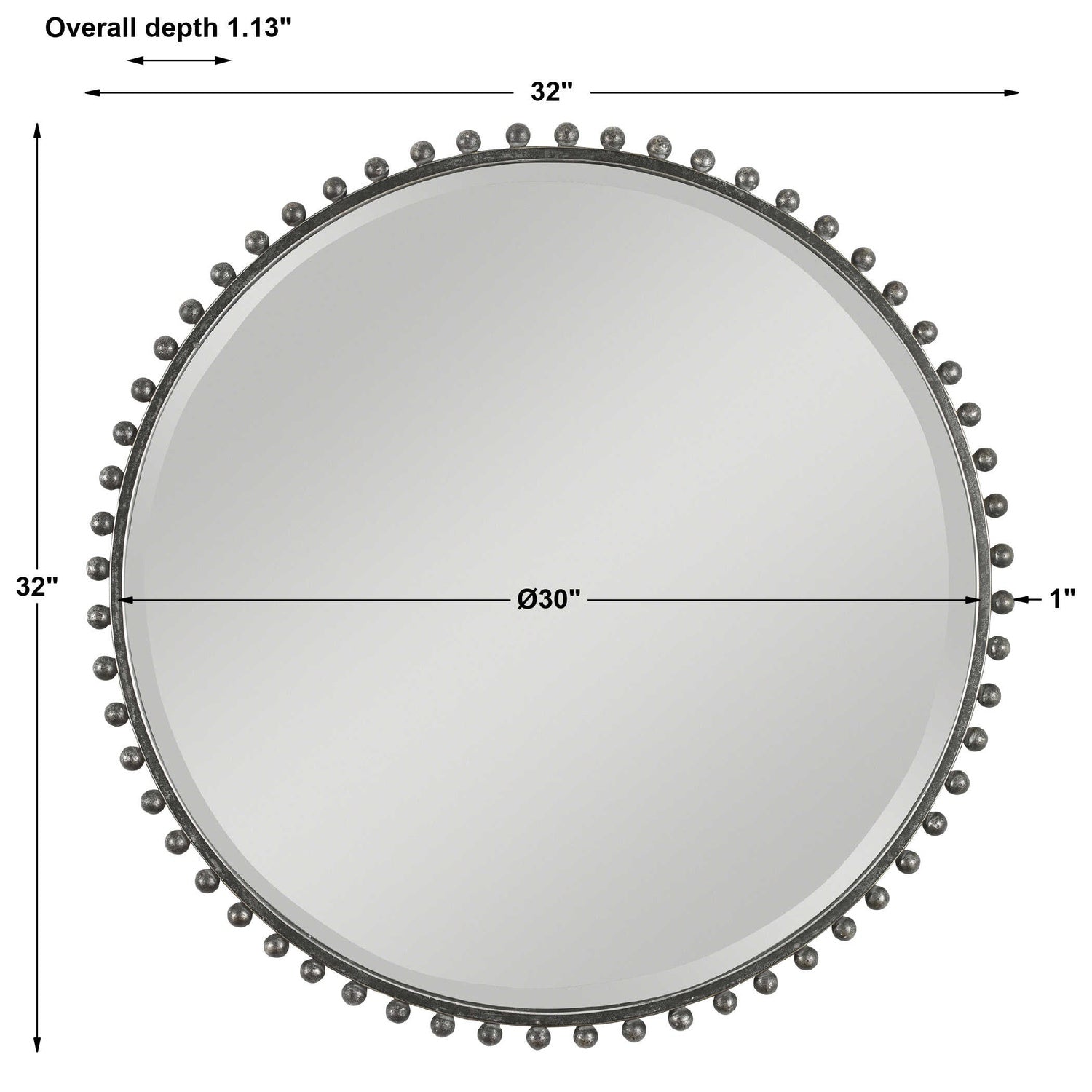UTTERMOST TAZA MIRROR - Mirrors