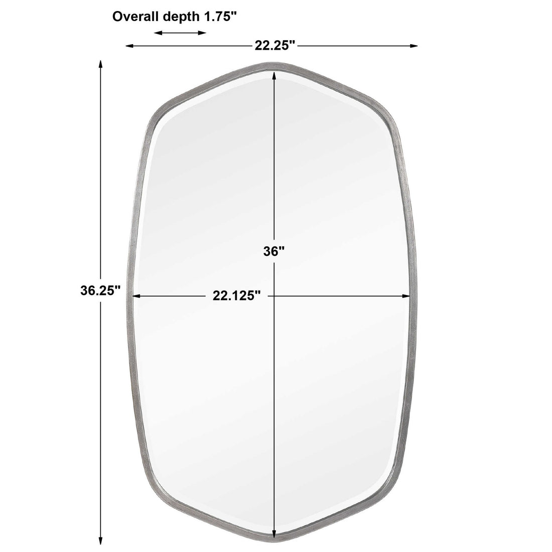 UTTERMOST DURONIA BRUSHED MIRROR - Mirrors