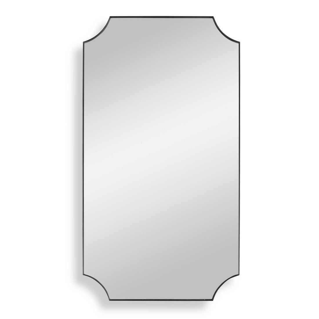 UTTERMOST Lennox Scalloped Corner Mirror - Mirrors