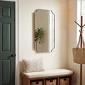 UTTERMOST Lennox Scalloped Corner Mirror - Mirrors