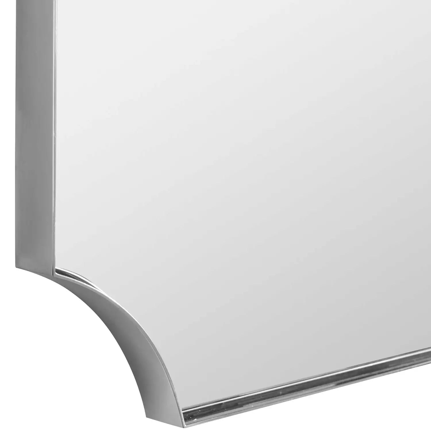 UTTERMOST Lennox Scalloped Corner Mirror - Mirrors