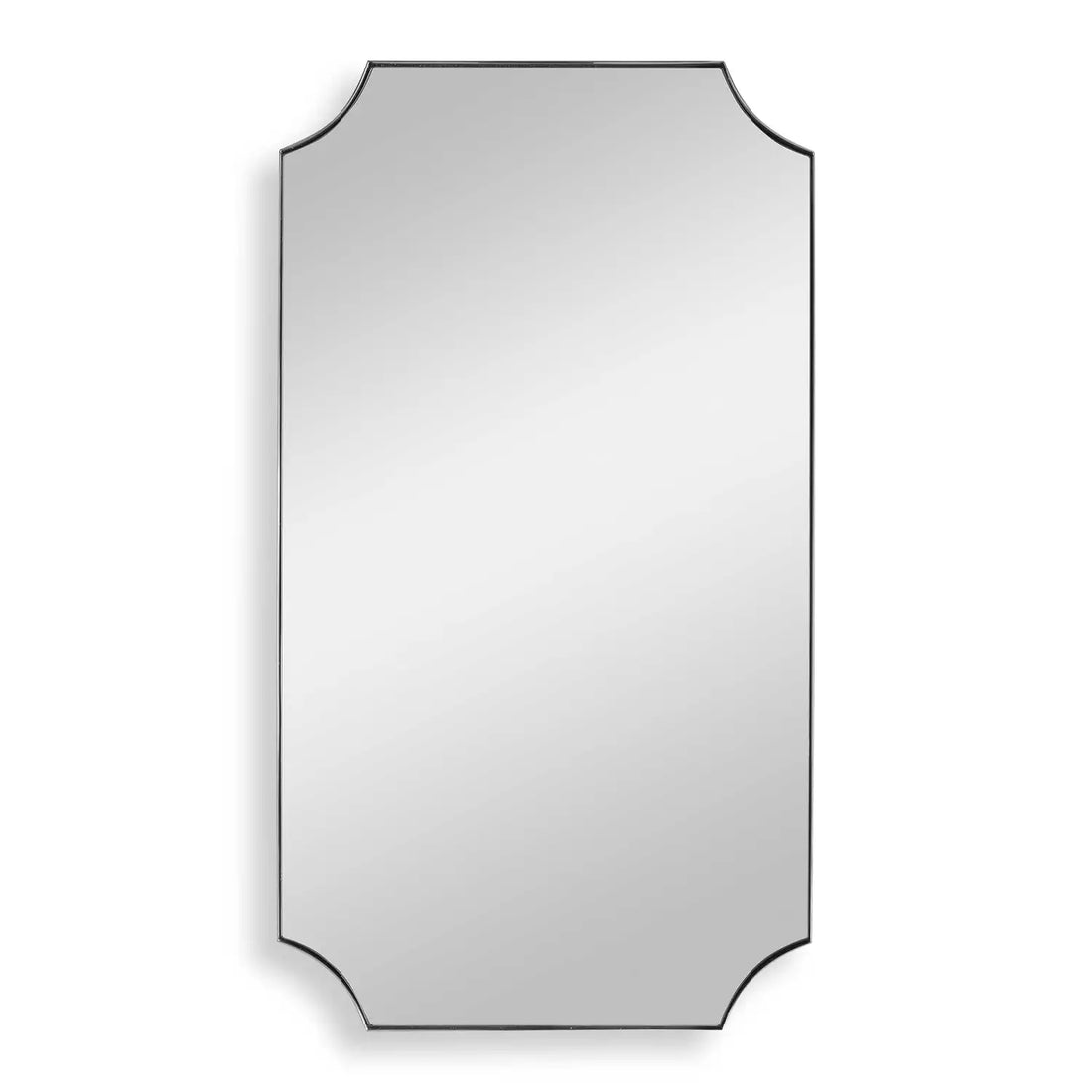 UTTERMOST Lennox Scalloped Corner Mirror - Mirrors