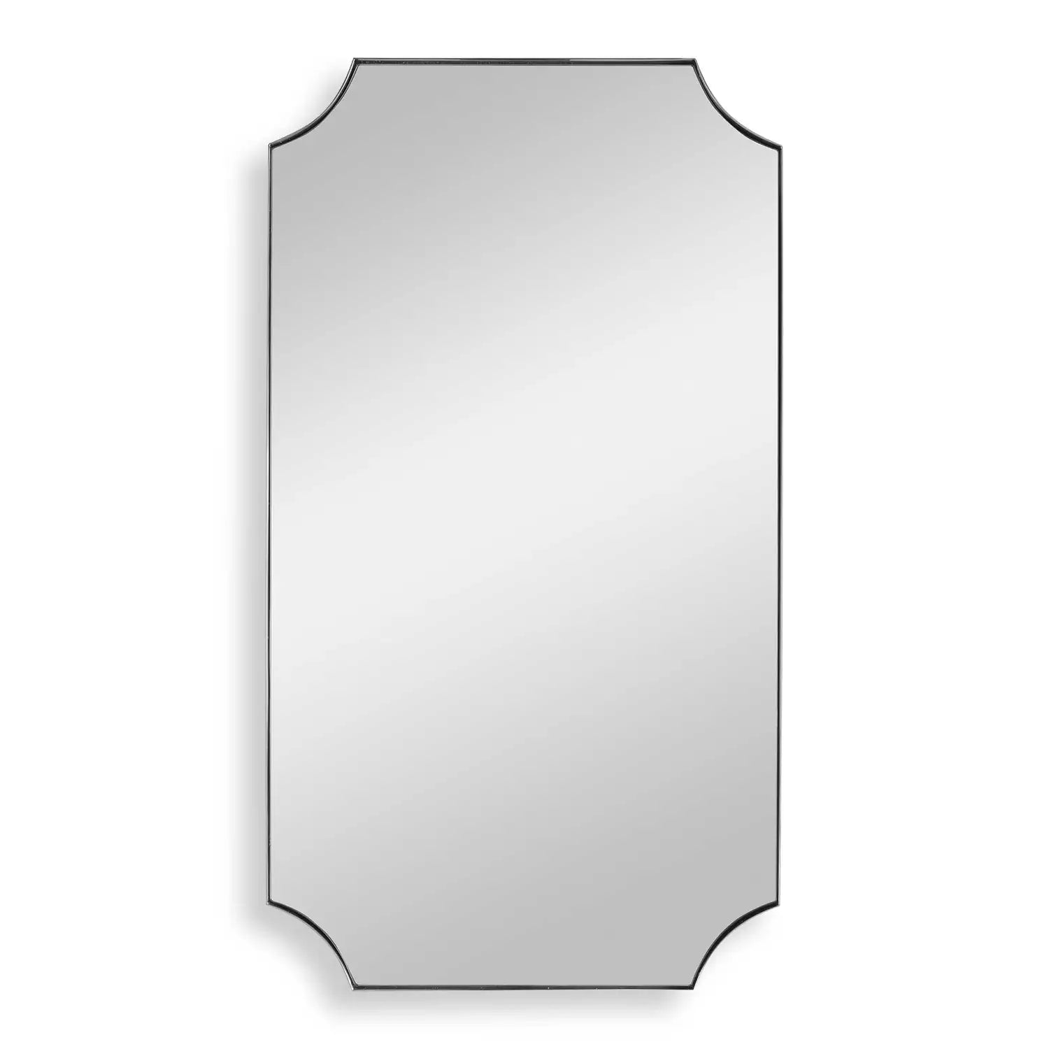 UTTERMOST Lennox Scalloped Corner Mirror - Mirrors