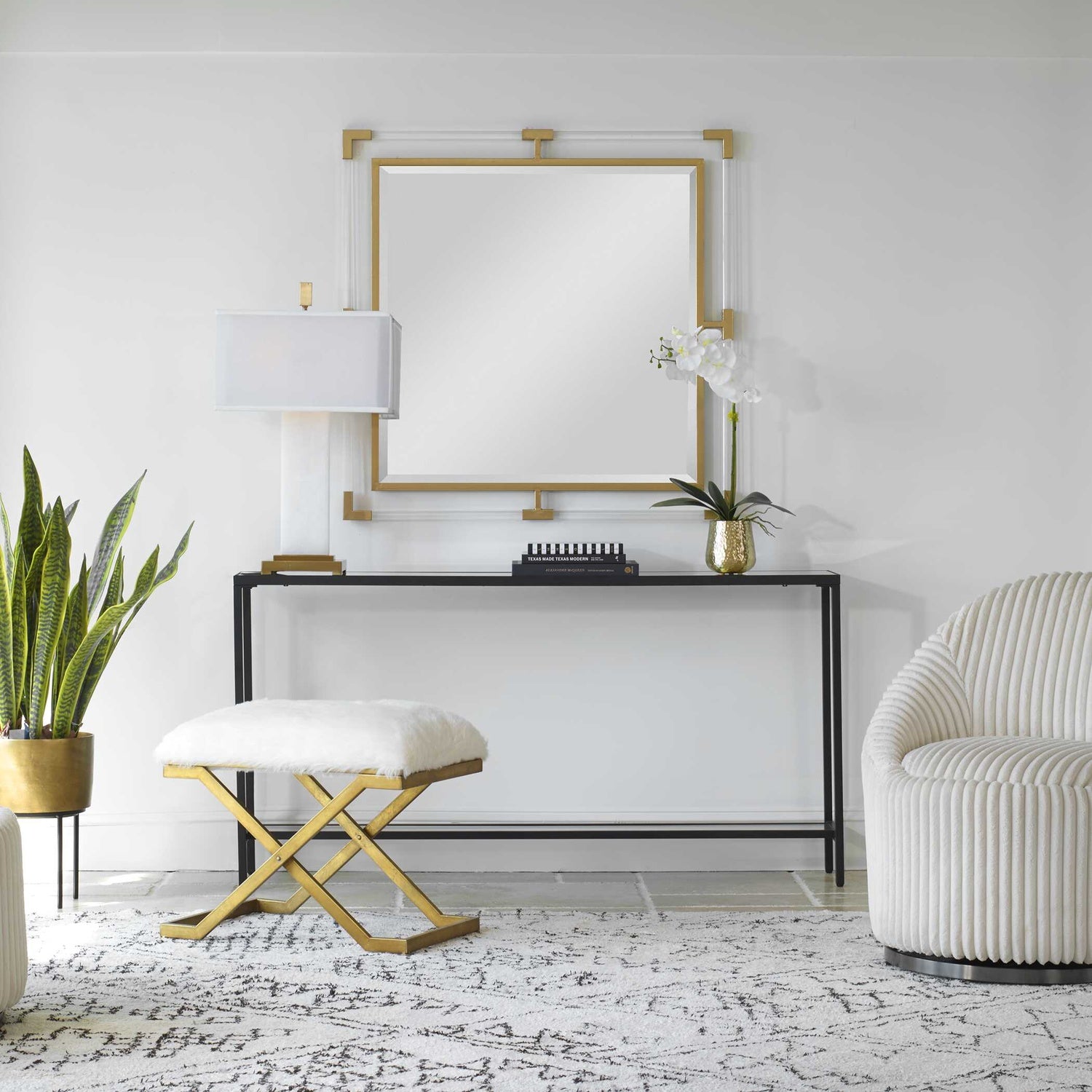 UTTERMOST BALKAN SQUARE MIRROR - Mirrors