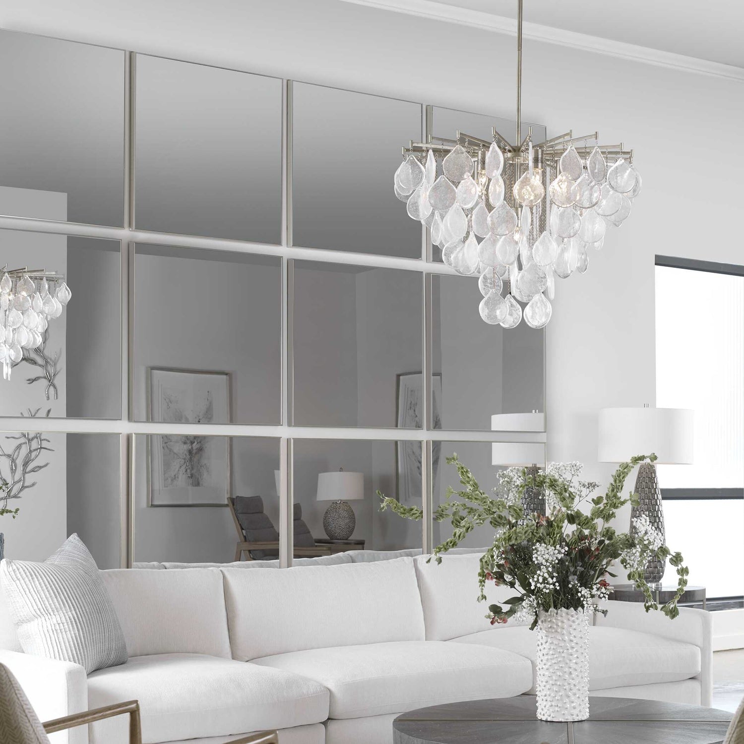UTTERMOST ALEXO SQUARE MIRROR - Mirrors
