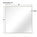 UTTERMOST ALEXO SQUARE MIRROR - Mirrors
