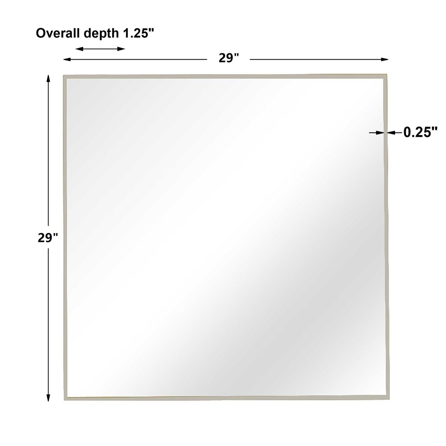 UTTERMOST Alexo Square Mirror - Mirrors