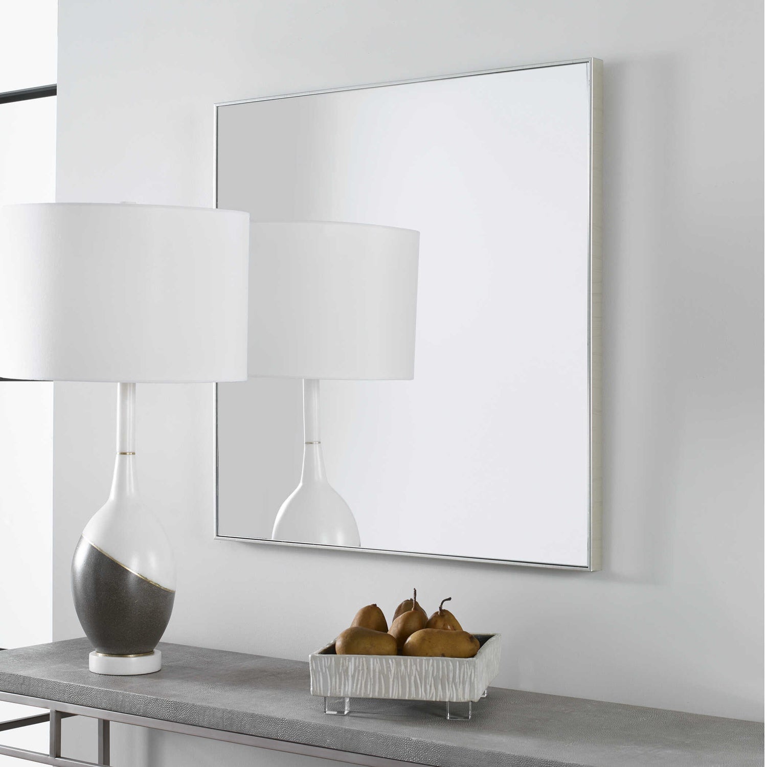 UTTERMOST ALEXO SQUARE MIRROR - Mirrors