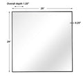 UTTERMOST ALEXO SQUARE MIRROR - Mirrors