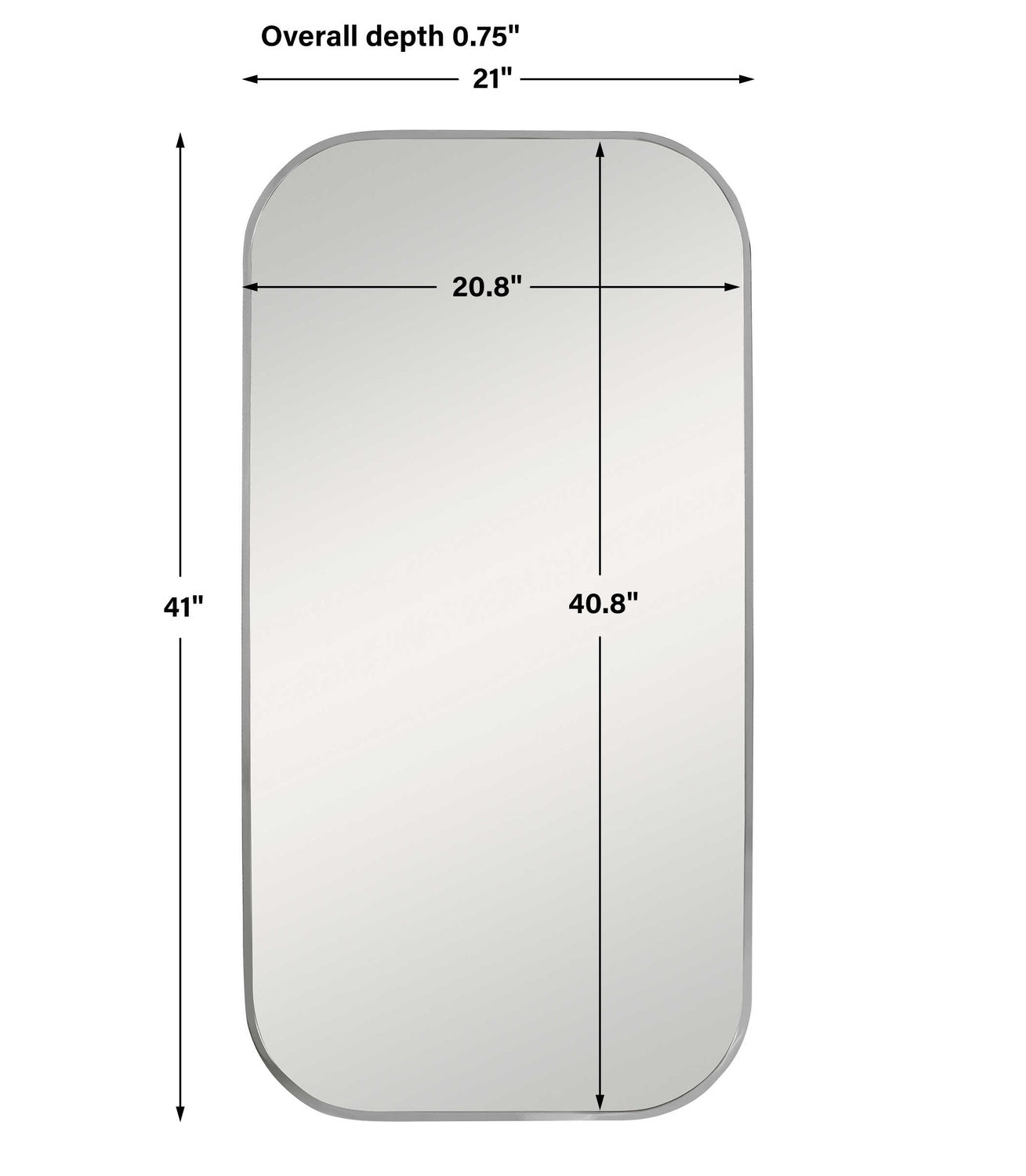 UTTERMOST TAFT POLISHED MIRROR - Mirrors