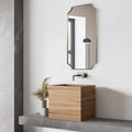 UTTERMOST Lennox Scalloped Corner Mirror - Mirrors