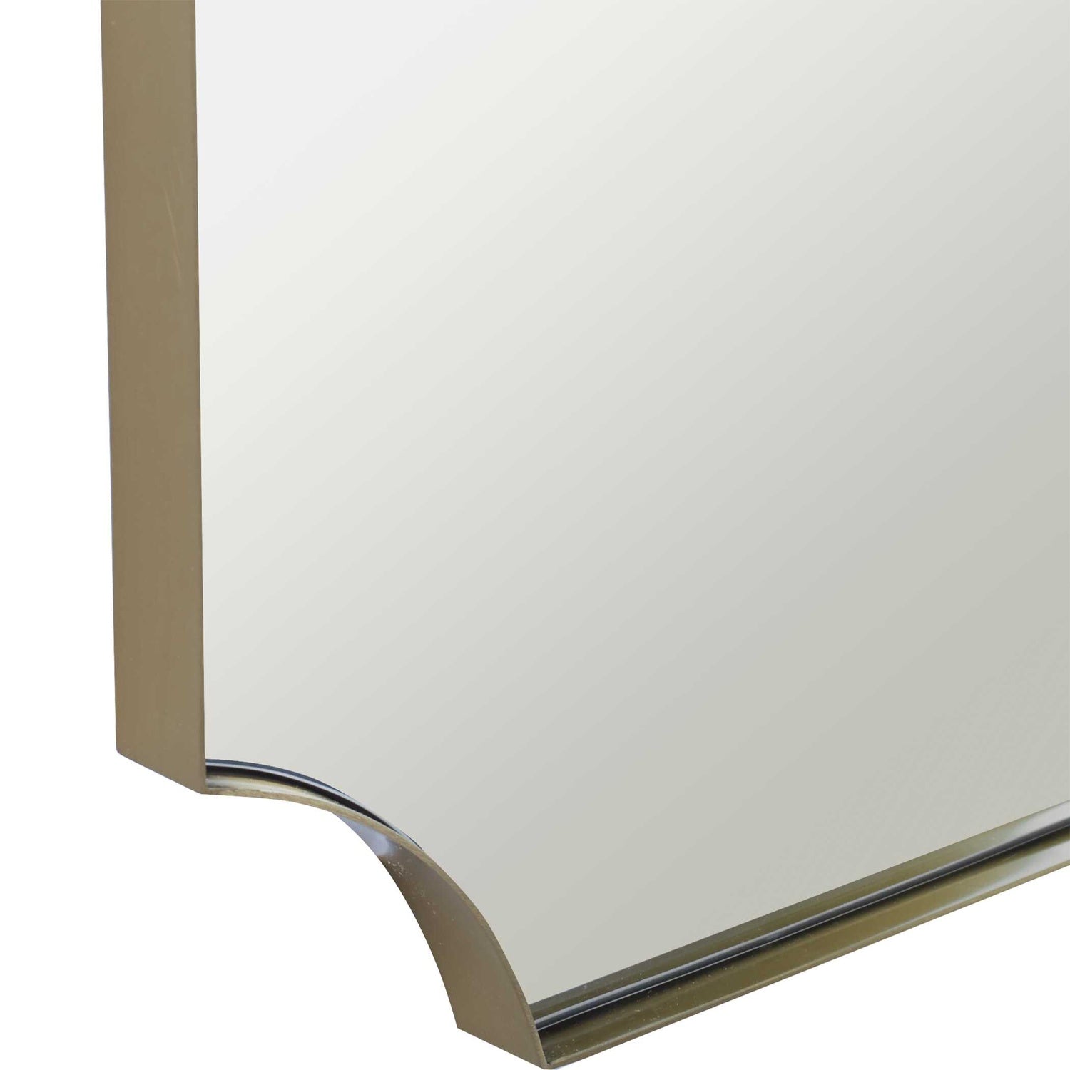 UTTERMOST LENNOX SCALLOPED CORNER MIRROR - Mirrors