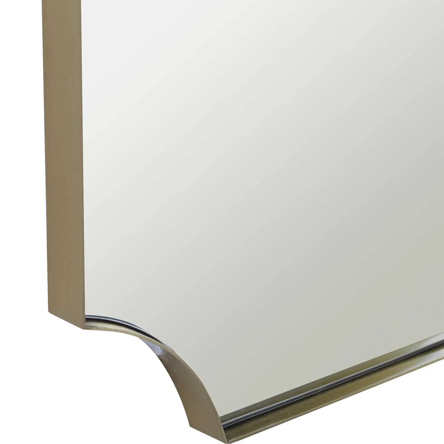 UTTERMOST Lennox Scalloped Corner Mirror - Mirrors