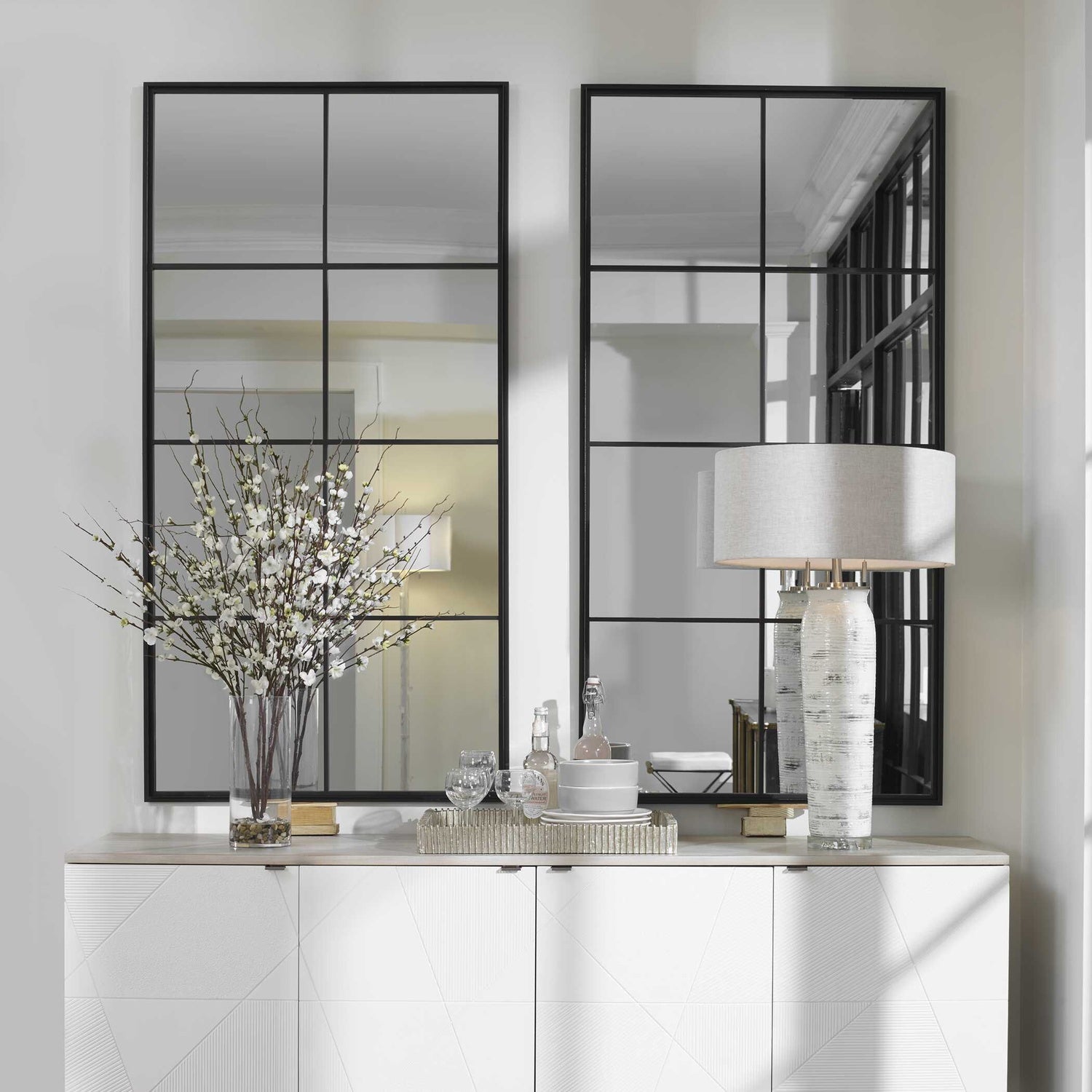 UTTERMOST ROUSSEAU WINDOW MIRROR - Mirrors
