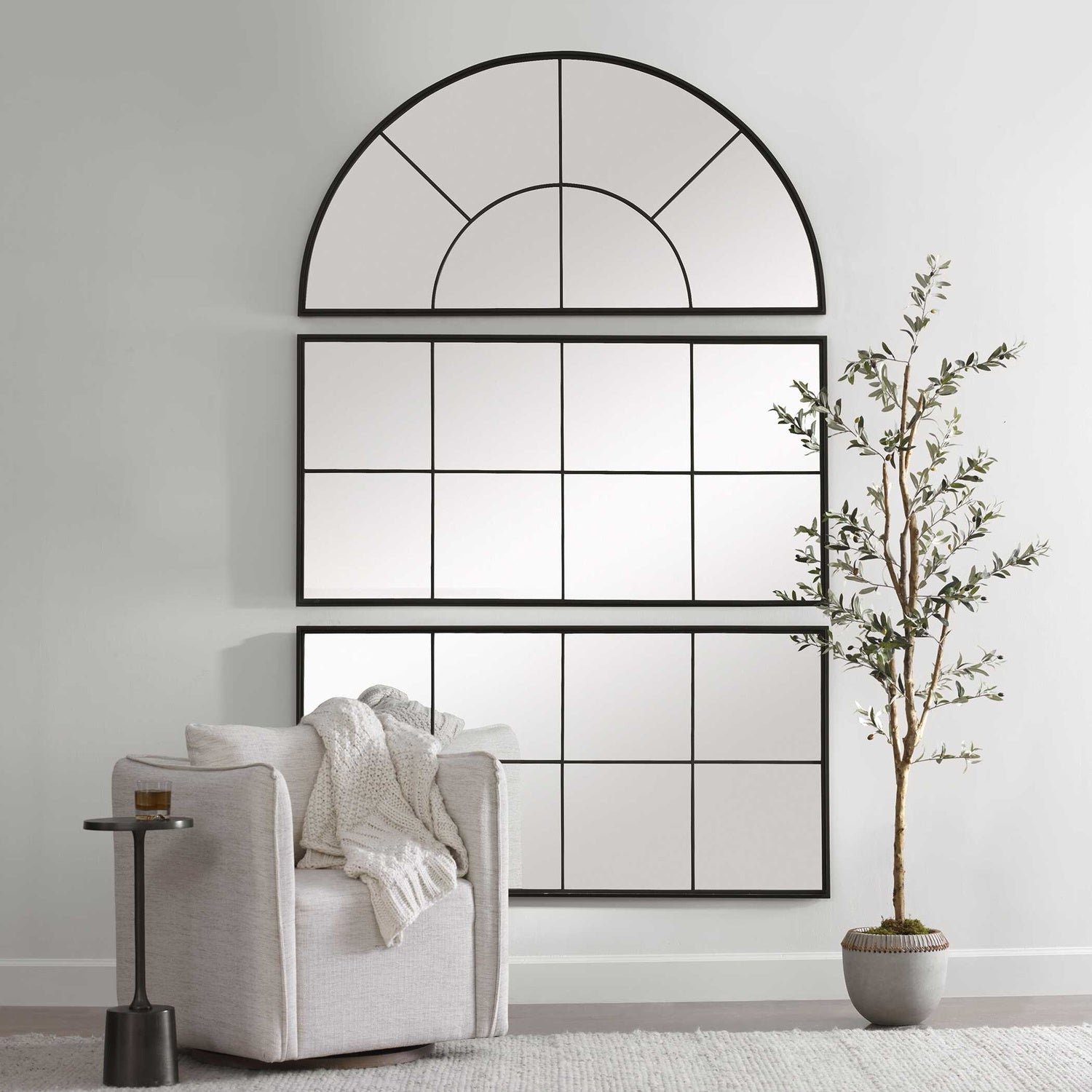 UTTERMOST ROUSSEAU WINDOW MIRROR - Mirrors