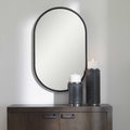 UTTERMOST Varina Minimalist Oval Mirror - Mirrors
