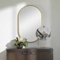 UTTERMOST Varina Minimalist Oval Mirror - Mirrors